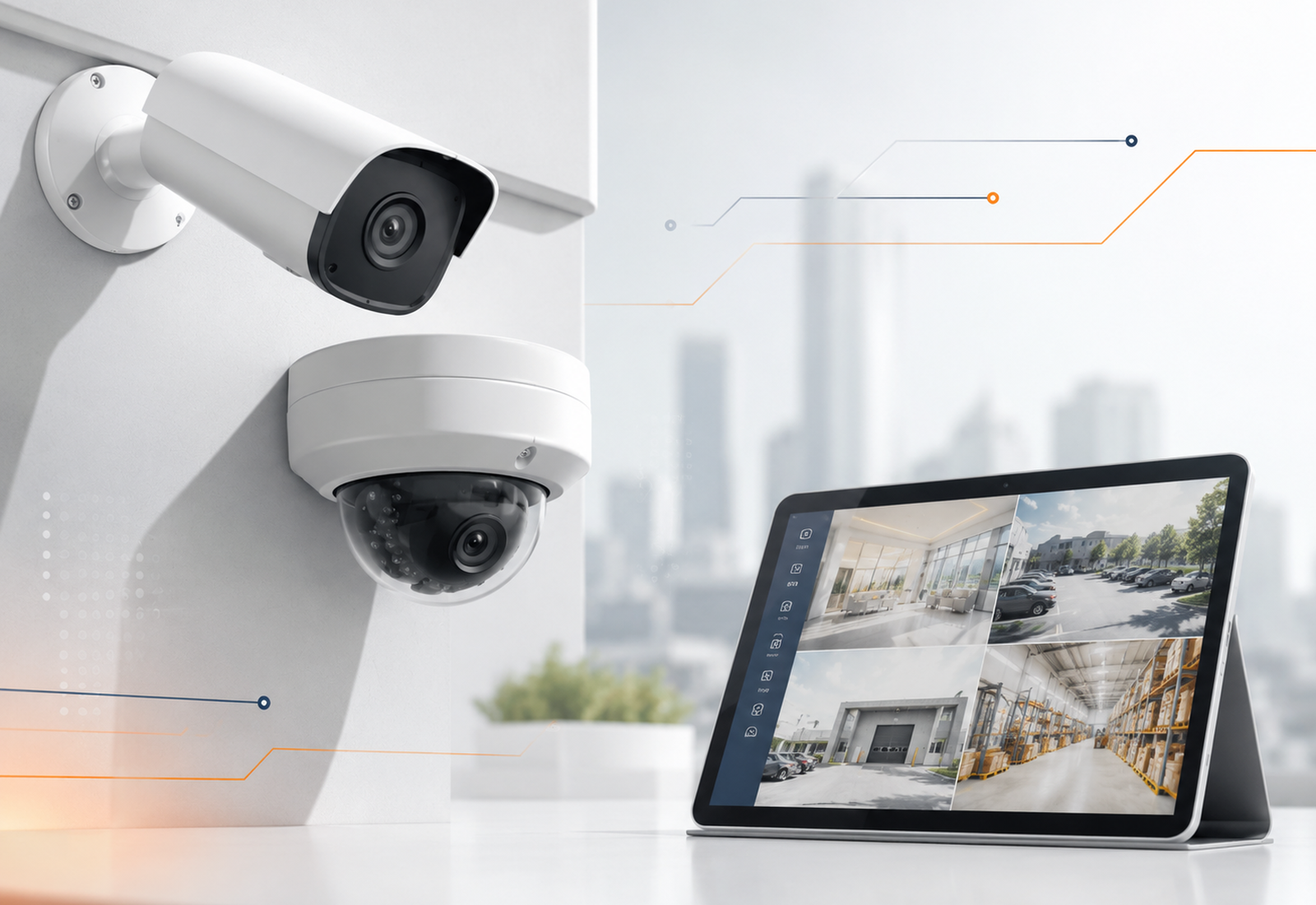 Video surveillance installation